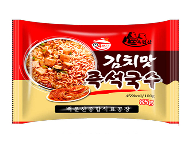 Kimchi flavored instant noodles (85g)